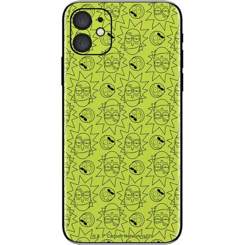 Adult Swim Rick and Morty Rick and Morty All Over Print iPhone 11 Skin